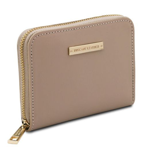 Leda - Exclusive zip around leather wallet